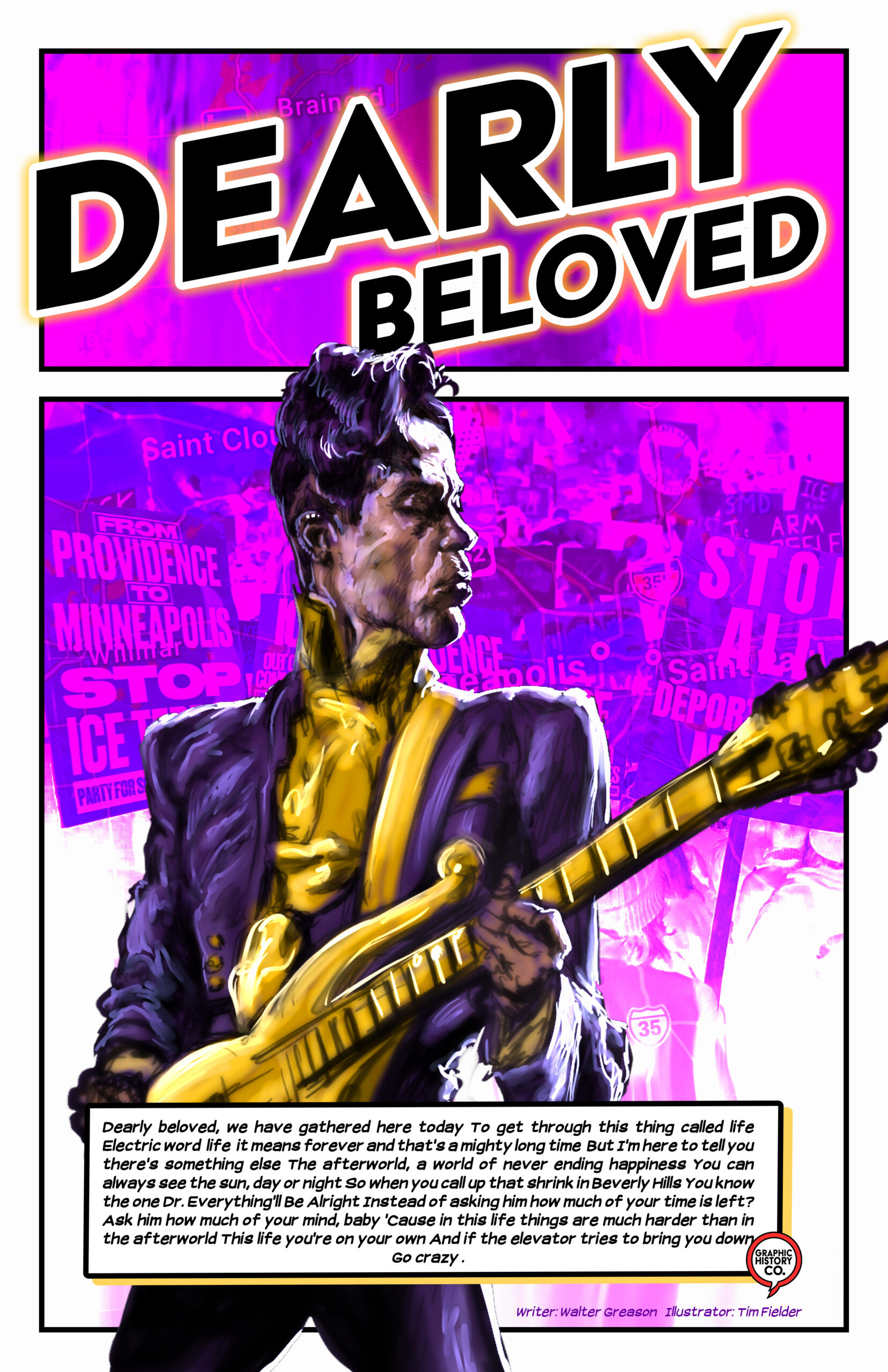 Guest Post: Walter Greason & Tim Fielder’s New Comic Dearly Beloved