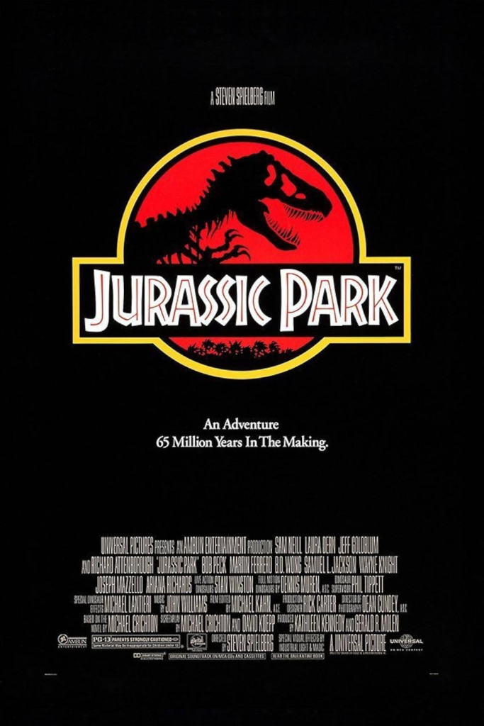 Poster for Jurassic Park (1993)