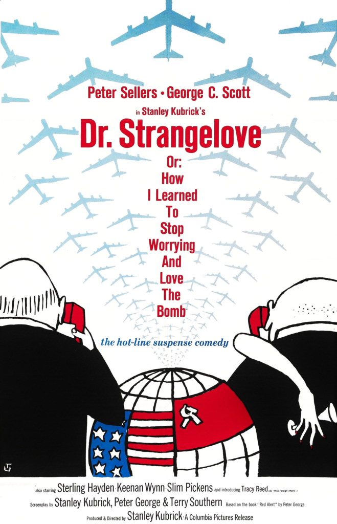 Poster for Dr. Strangelove or: How I Learned to Stop Worrying and Love the Bomb (1964)