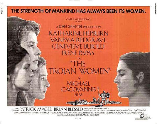 Poster for The Trojan Women (1971)