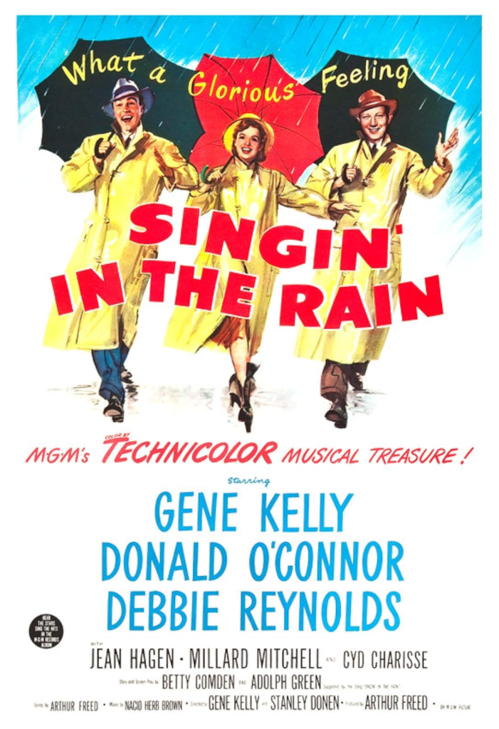 Poster for Sining' in the Rain (1952) 